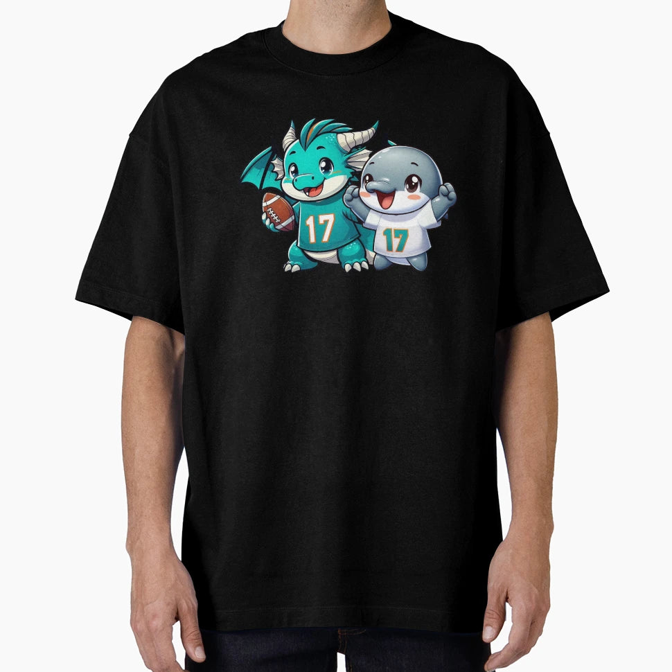 Dolphins Game Day T-Shirt - Fun Novelty Design for Adults - T-Shirt, Sweatshirt, Hoodie