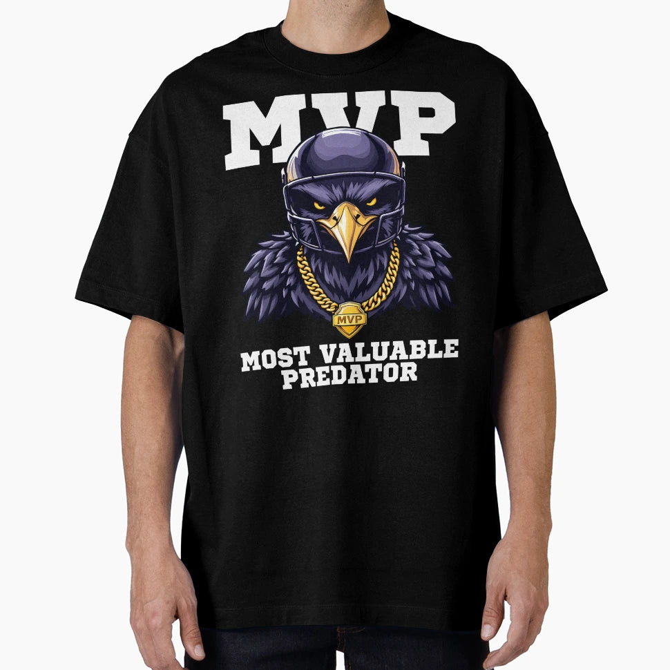 Mvp Most Valuable Predator Football T-Shirt - Streetwear Style for Adults - T-Shirt, Sweatshirt, Hoodie