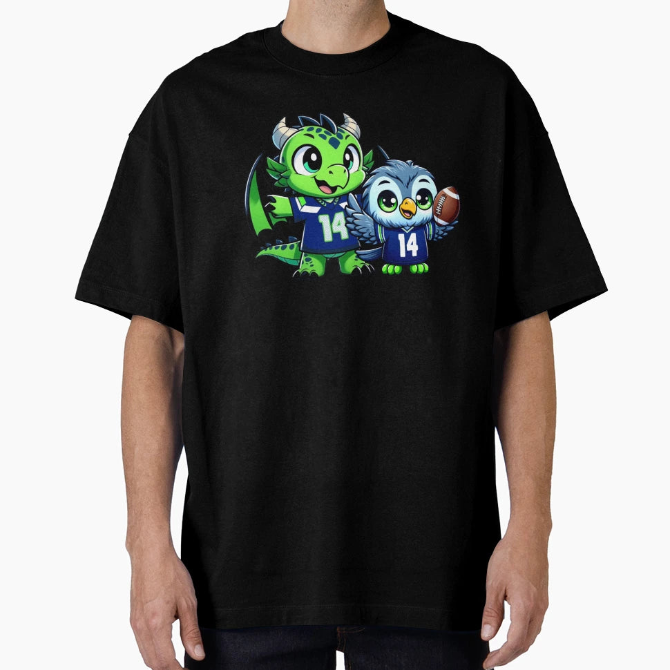 Seahawks Game Day T-Shirt - Custom Art Print for Adults - T-Shirt, Sweatshirt, Hoodie