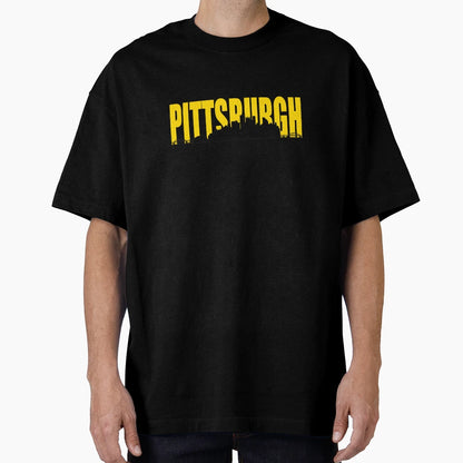 Pittsburgh City Skyline T-Shirt - Trendy Graphic Men Women - T-Shirt, Sweatshirt, Hoodie