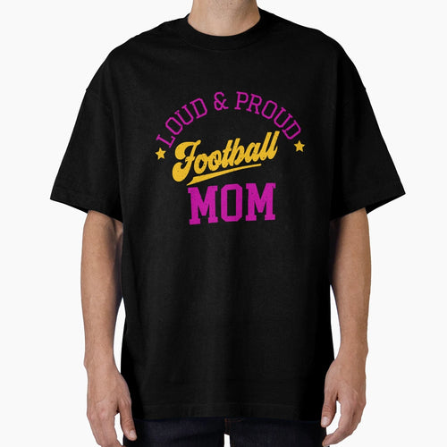 Football Mom T-Shirt - Minimalist Print Unisex - T-Shirt, Sweatshirt, Hoodie