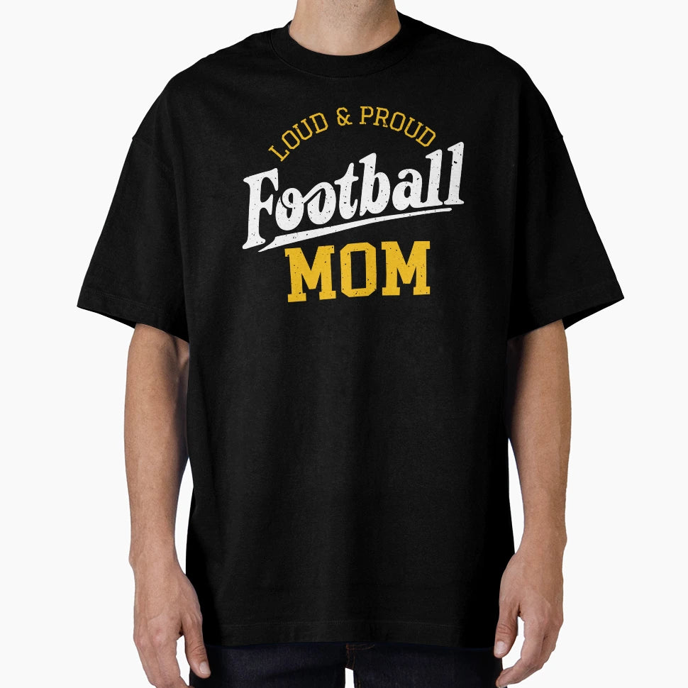 Football Mom T-Shirt - Trendy Graphic Men Women - T-Shirt, Sweatshirt, Hoodie