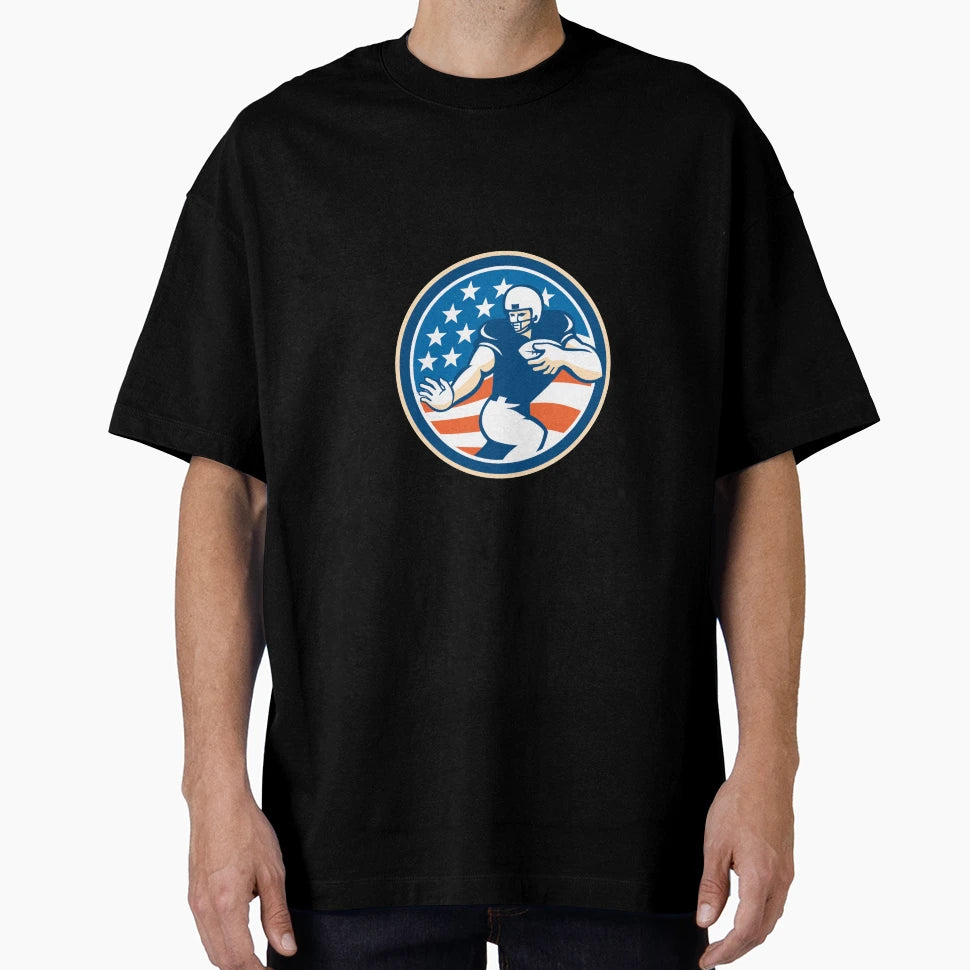 American Football Running Back T-Shirt - Minimalist Print for Adults - T-Shirt, Sweatshirt, Hoodie
