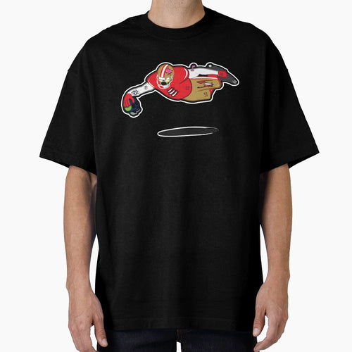 Zombie Football Player San Francisco W T-Shirt - Aesthetic Graphic Unisex - T-Shirt, Sweatshirt, Hoodie