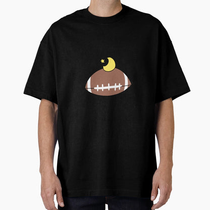 Moon Star Football T-Shirt - Graphic Print Men Women - T-Shirt, Sweatshirt, Hoodie