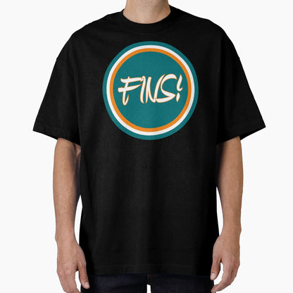 Dolphins Circle T-Shirt - Casual Everyday Wear for Adults - T-Shirt, Sweatshirt, Hoodie