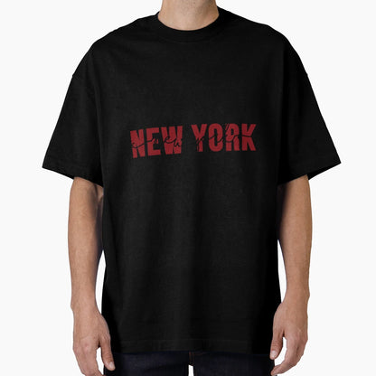 New York Red T-Shirt - Streetwear Style for Adults - T-Shirt, Sweatshirt, Hoodie