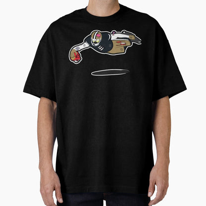 Zombie Football Player New Orleans W San T-Shirt - Trendy Graphic Unisex - T-Shirt, Sweatshirt, Hoodie