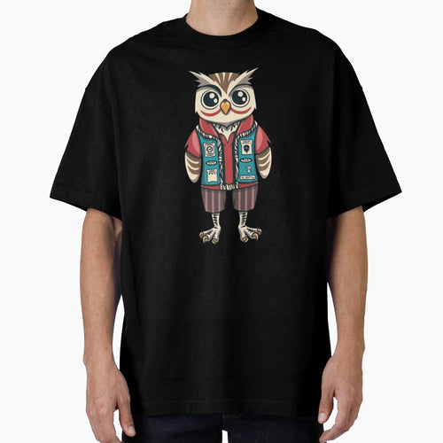 Owl Funny Character T-Shirt - Unique Graphic Unisex - T-Shirt, Sweatshirt, Hoodie