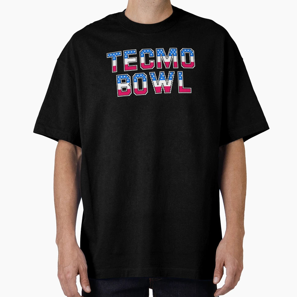 Tecmo Bowl Fan Art T-Shirt - Novelty Apparel for Adults - T-Shirt, Sweatshirt, Hoodie