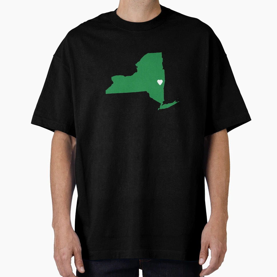 New York Love Green T-Shirt - Unique Graphic Men Women - T-Shirt, Sweatshirt, Hoodie