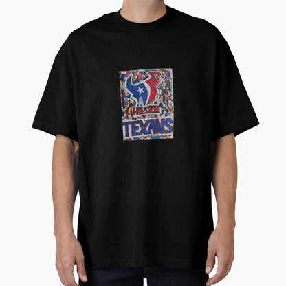 Texans Fight Fiercely Courage T-Shirt - Casual Everyday Wear Men Women - T-Shirt, Sweatshirt, Hoodie