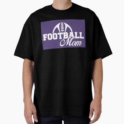 Football Mom T-Shirt - Graphic Print Unisex - T-Shirt, Sweatshirt, Hoodie
