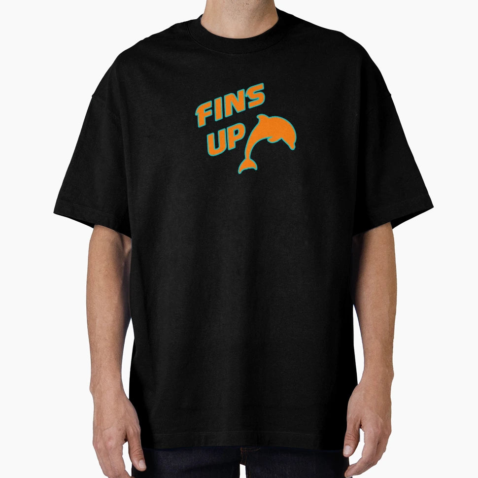 Fins Up T-Shirt - Aesthetic Graphic Men Women - T-Shirt, Sweatshirt, Hoodie