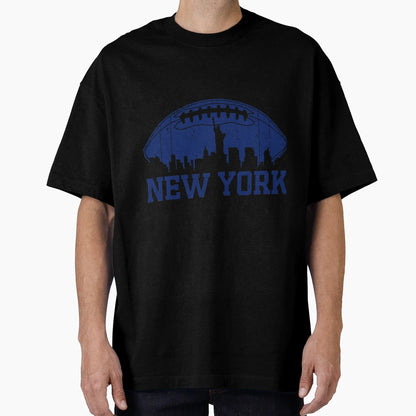 New York Skyline Football Team Giants T-Shirt - Novelty Apparel for Adults - T-Shirt, Sweatshirt, Hoodie