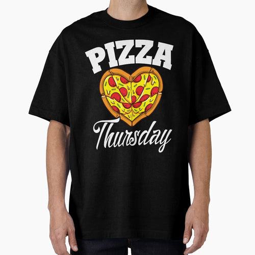 Thursday Pizza Night Funny Pizza Lover T-Shirt - Unique Graphic for Adults - T-Shirt, Sweatshirt, Hoodie