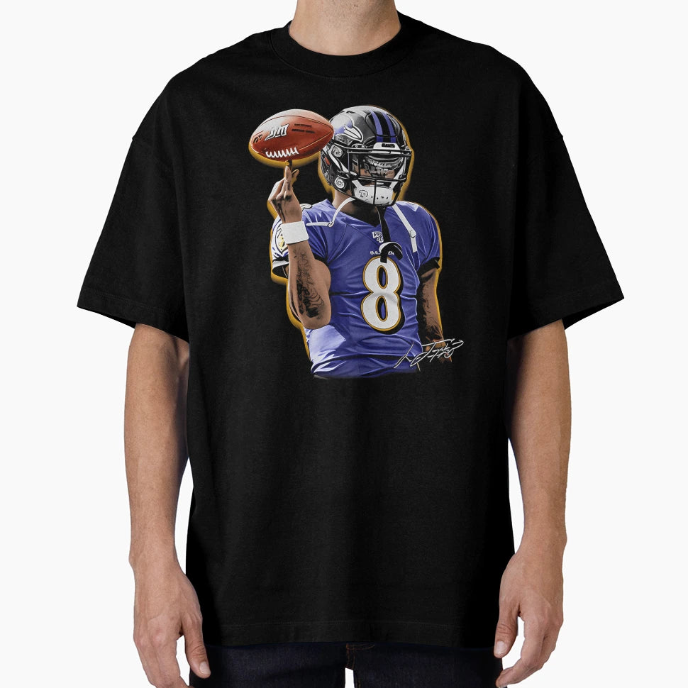 Lamar Ball Control T-Shirt - Trendy Graphic for Adults - T-Shirt, Sweatshirt, Hoodie