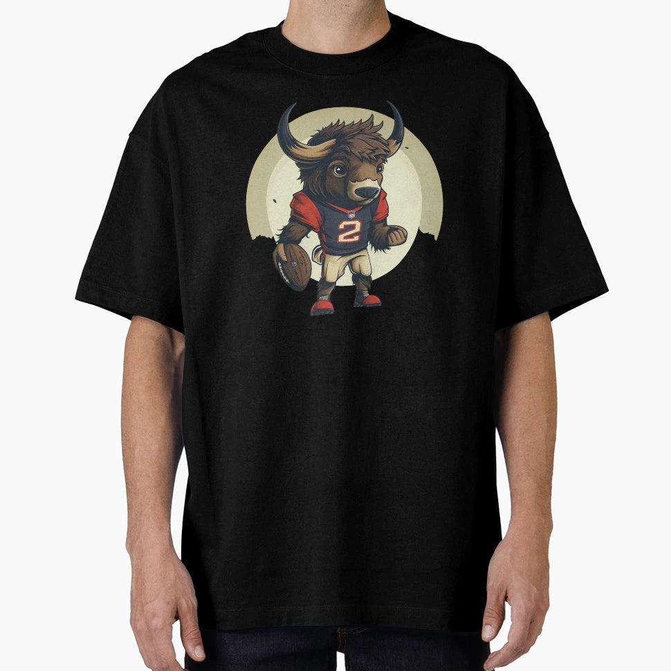 Bison Football T-Shirt - Streetwear Style Men Women - T-Shirt, Sweatshirt, Hoodie
