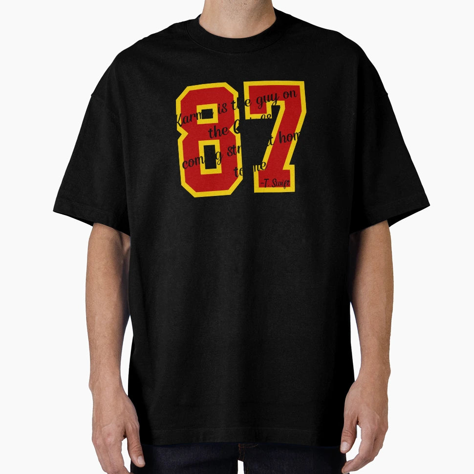 Karma Is Guy Chiefs 3 T-Shirt - Streetwear Style for Adults - T-Shirt, Sweatshirt, Hoodie