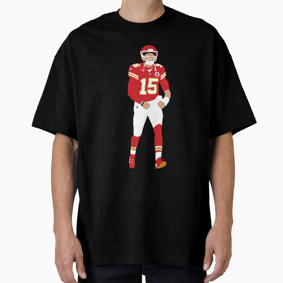 PM Football Illustration T-Shirt - Fun Novelty Design for Adults - T-Shirt, Sweatshirt, Hoodie