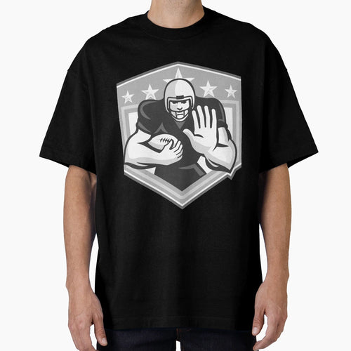 American Football Running Back T-Shirt - Aesthetic Graphic Men Women - T-Shirt, Sweatshirt, Hoodie