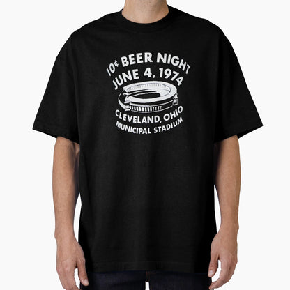 Cleveland 10 Cent Beer Night T-Shirt - Custom Art Print Unisex - T-Shirt, Sweatshirt, Hoodie