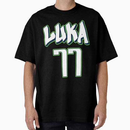 Luka Doncic 77 City Jersey T-Shirt - Casual Everyday Wear Men Women - T-Shirt, Sweatshirt, Hoodie