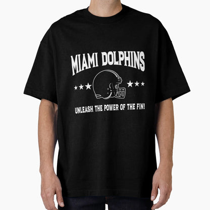 Fin Power Unleashed Miami Dolphins T-Shirt - Casual Everyday Wear Unisex - T-Shirt, Sweatshirt, Hoodie