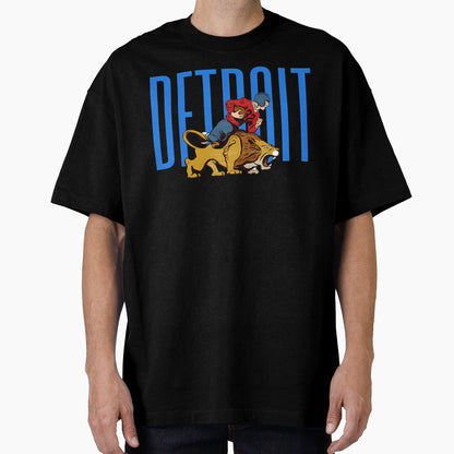 Detroit Lions T-Shirt - Custom Art Print Unisex - T-Shirt, Sweatshirt, Hoodie