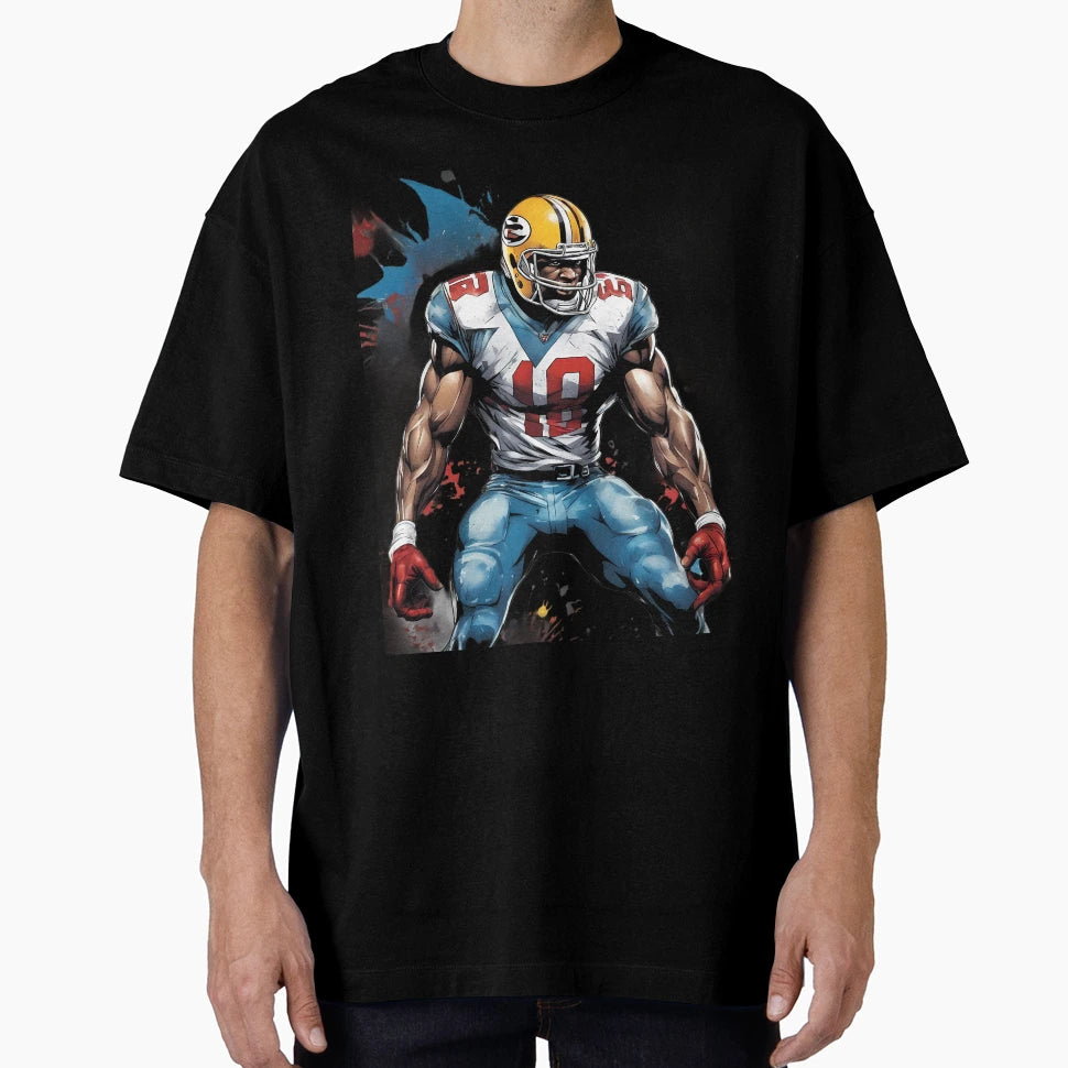 High School American Football T-Shirt - Aesthetic Graphic Unisex - T-Shirt, Sweatshirt, Hoodie