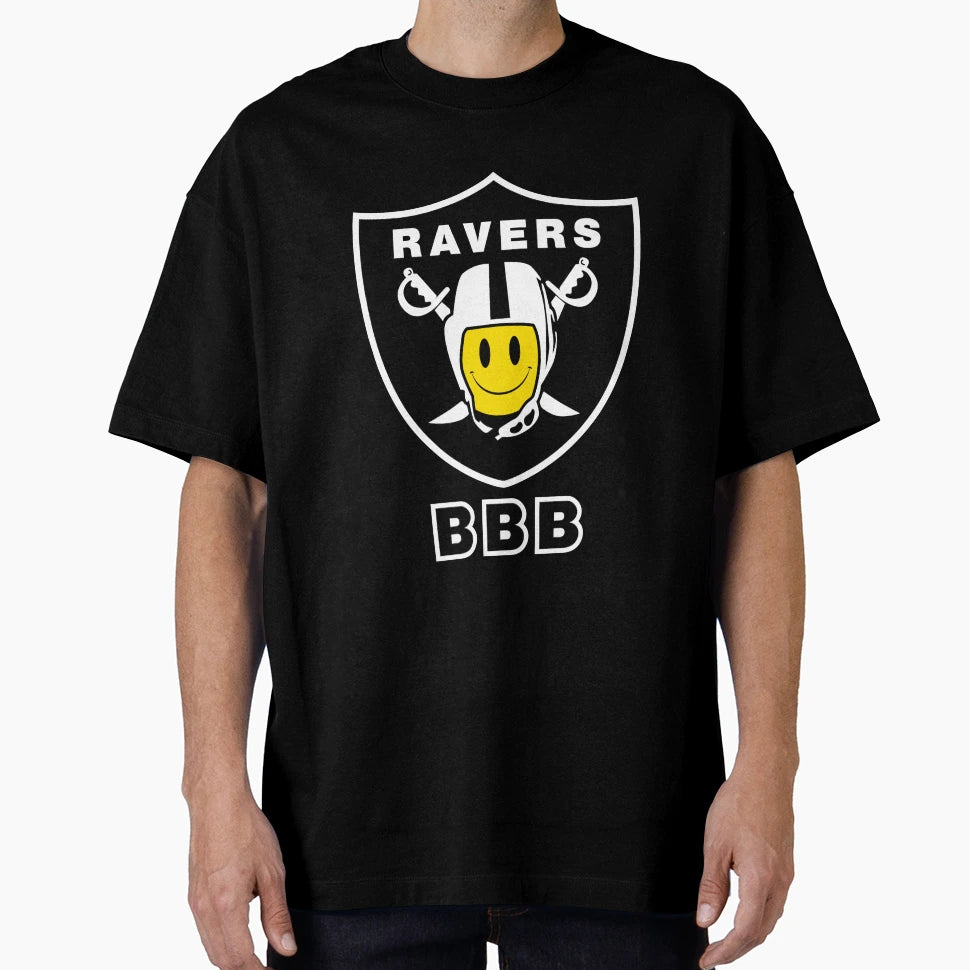 Ravers Bbb T-Shirt - Minimalist Print for Adults - T-Shirt, Sweatshirt, Hoodie