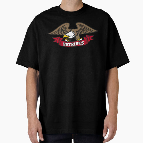 Patriots Sports Logo T-Shirt - Fun Novelty Design Men Women - T-Shirt, Sweatshirt, Hoodie
