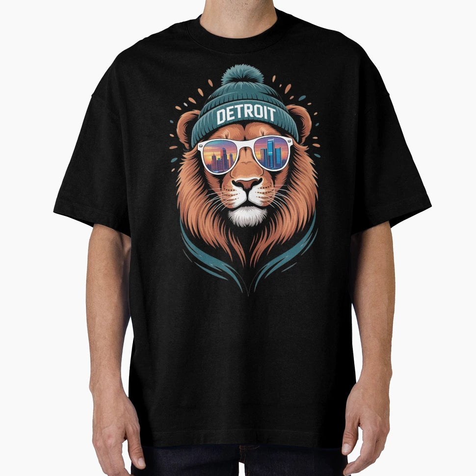 Detroit Team T-Shirt - Aesthetic Graphic Unisex - T-Shirt, Sweatshirt, Hoodie