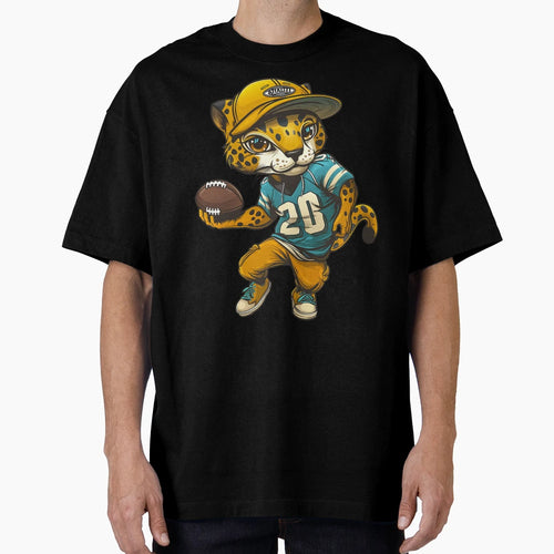 Jaguars Football Player T-Shirt - Novelty Apparel Unisex - T-Shirt, Sweatshirt, Hoodie