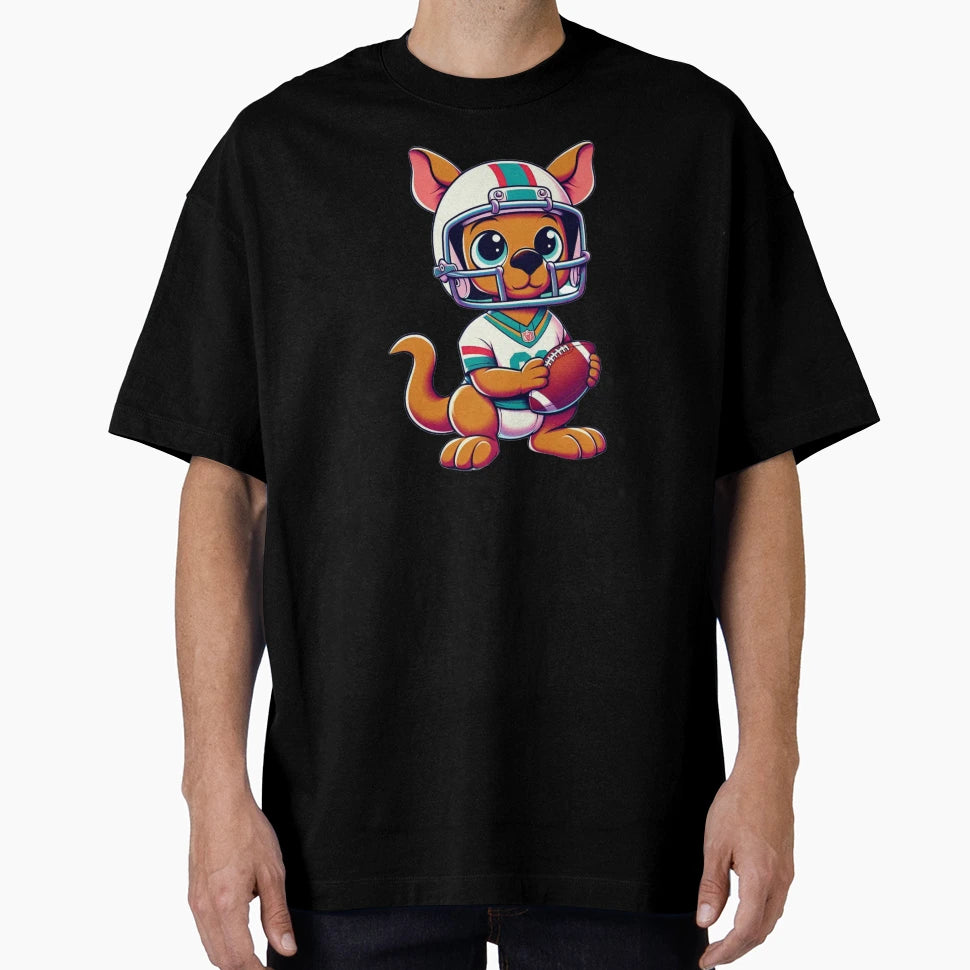 Kangaroo Kickoff Halloween Football T-Shirt - Custom Art Print Unisex - T-Shirt, Sweatshirt, Hoodie