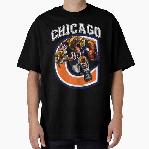 Chicago Football T-Shirt - Fun Novelty Design for Adults - T-Shirt, Sweatshirt, Hoodie