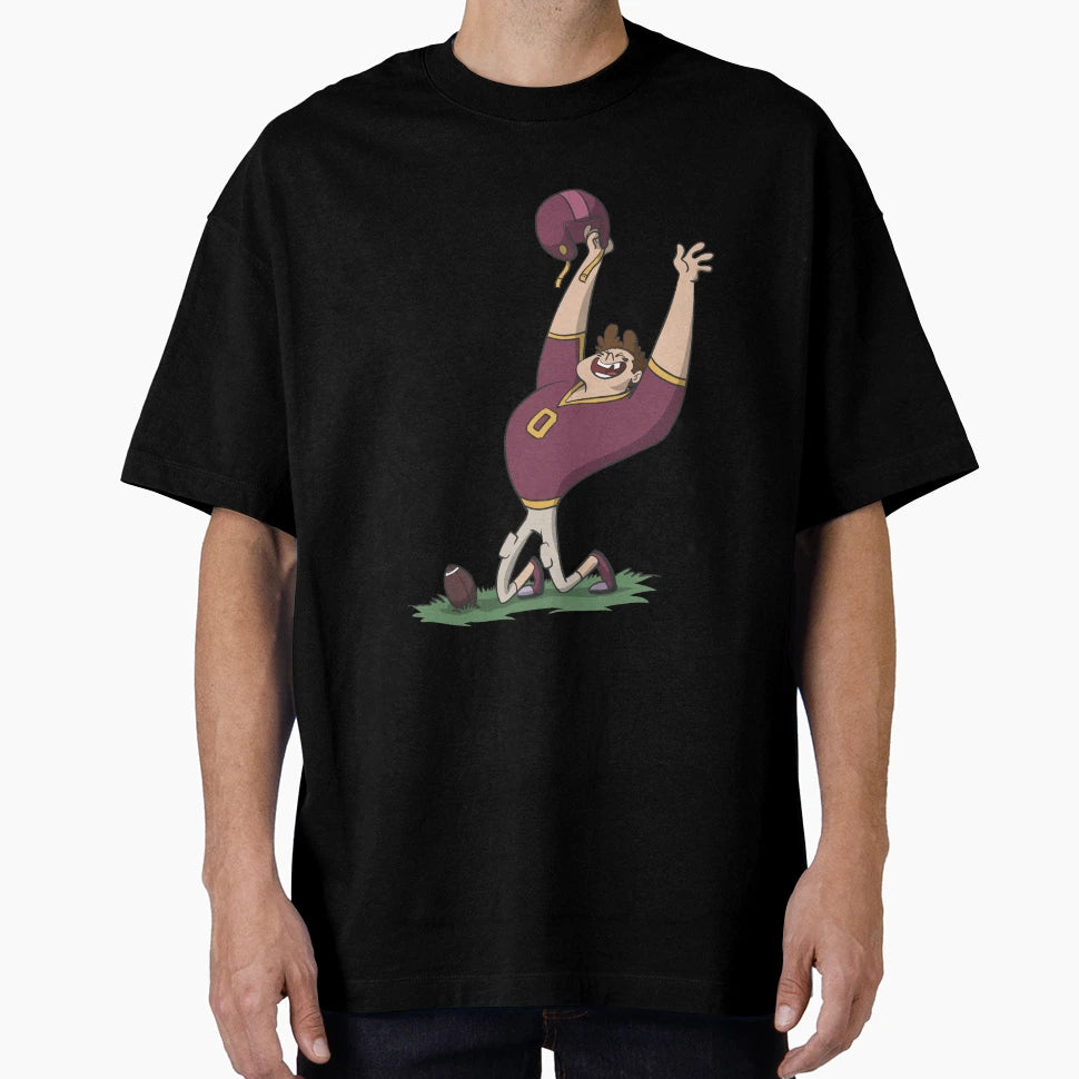 American Football Player Cheers T-Shirt - Graphic Print Unisex - T-Shirt, Sweatshirt, Hoodie