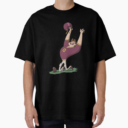 American Football Player Cheers T-Shirt - Graphic Print Unisex - T-Shirt, Sweatshirt, Hoodie