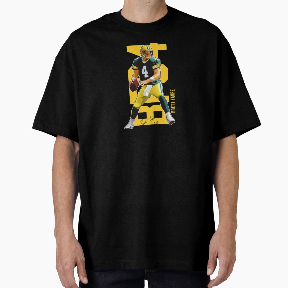 Brett Favre 4 Ready To Pass T-Shirt - Casual Everyday Wear for Adults - T-Shirt, Sweatshirt, Hoodie