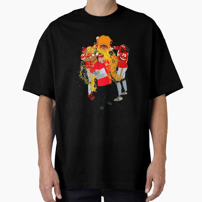 Kansas City Chiefs Bucket Dump T-Shirt - Graphic Print Men Women - T-Shirt, Sweatshirt, Hoodie