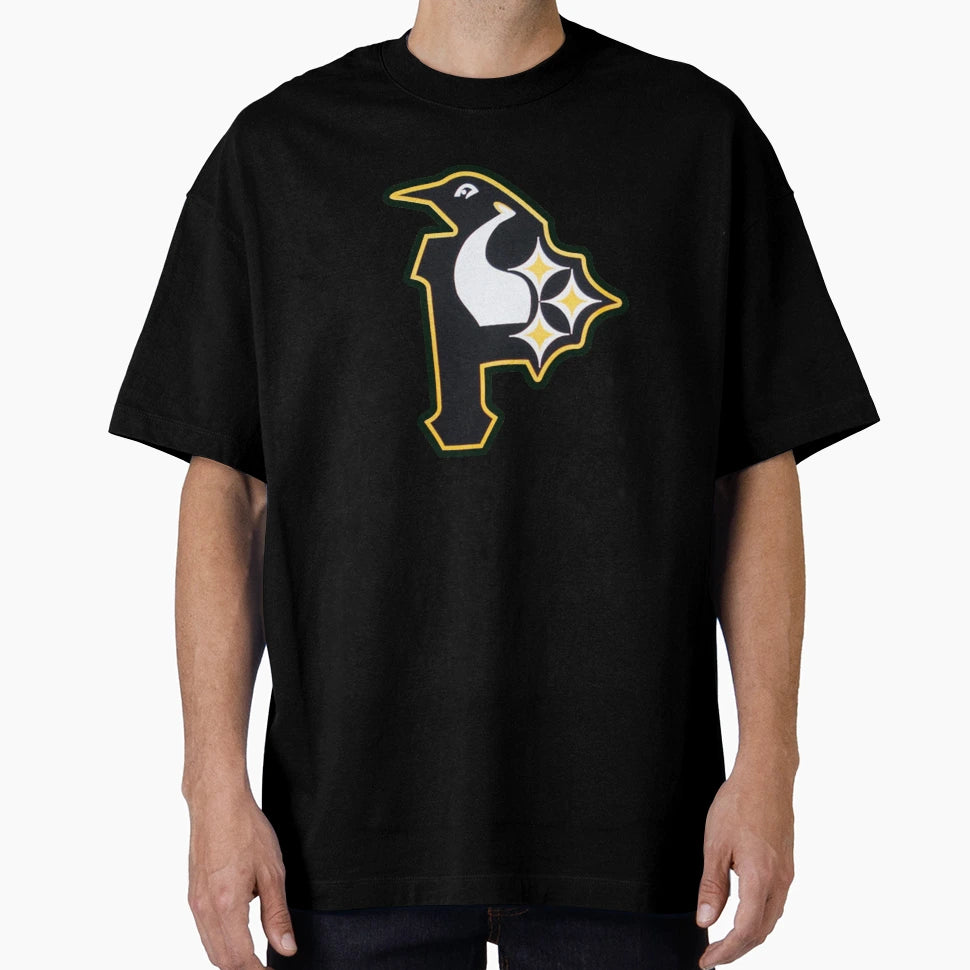Pittsburgh Combined Sports And T-Shirt - Custom Art Print Unisex - T-Shirt, Sweatshirt, Hoodie