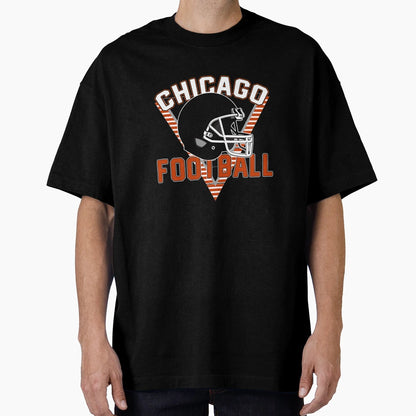 Old School Chicago Football 90S T-Shirt - Unique Graphic Men Women - T-Shirt, Sweatshirt, Hoodie