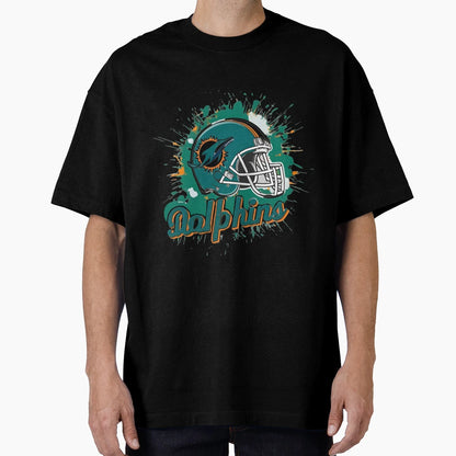Art Miami Dolphins T-Shirt - Graphic Print Unisex - T-Shirt, Sweatshirt, Hoodie
