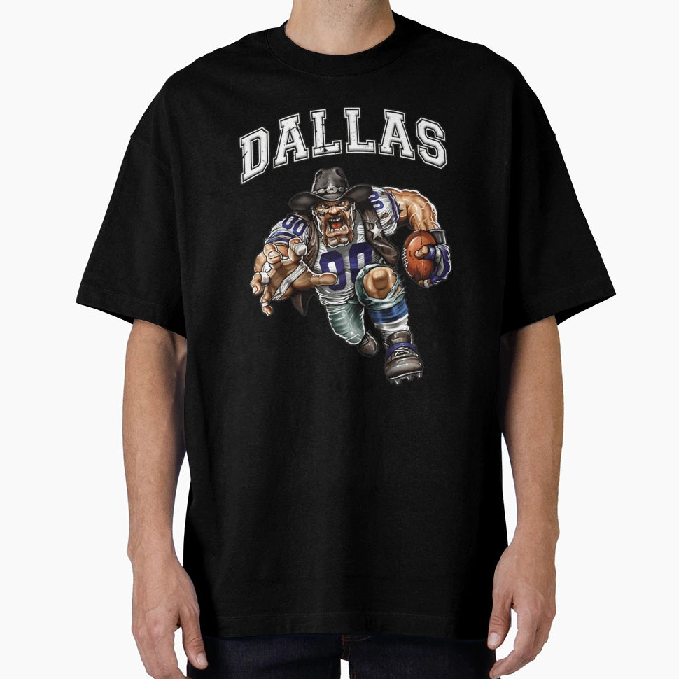 Dallas Football T-Shirt - Custom Art Print Unisex - T-Shirt, Sweatshirt, Hoodie