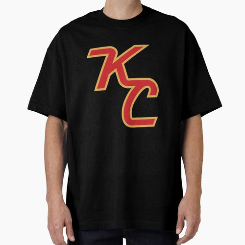 Kc Monograph Chiefs Colors T-Shirt - Graphic Print for Adults - T-Shirt, Sweatshirt, Hoodie