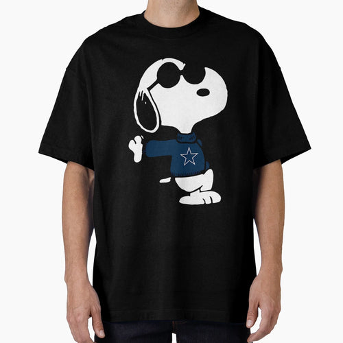 Snoopy Dallas Cowboys T-Shirt - Streetwear Style for Adults - T-Shirt, Sweatshirt, Hoodie