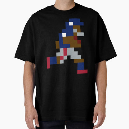 8 Bit New York Pixel Football Player T-Shirt - Minimalist Print Men Women - T-Shirt, Sweatshirt, Hoodie