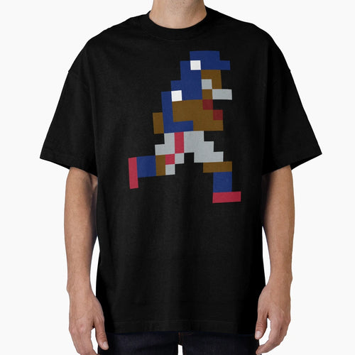 8 Bit New York Pixel Football Player T-Shirt - Minimalist Print Men Women - T-Shirt, Sweatshirt, Hoodie