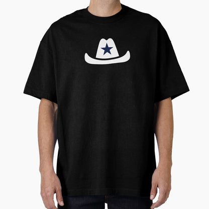 White Cowboy Hat T-Shirt - Aesthetic Graphic Unisex - T-Shirt, Sweatshirt, Hoodie