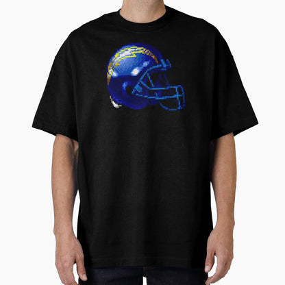 Chargers Helmet Sprite T-Shirt - Minimalist Print Men Women - T-Shirt, Sweatshirt, Hoodie